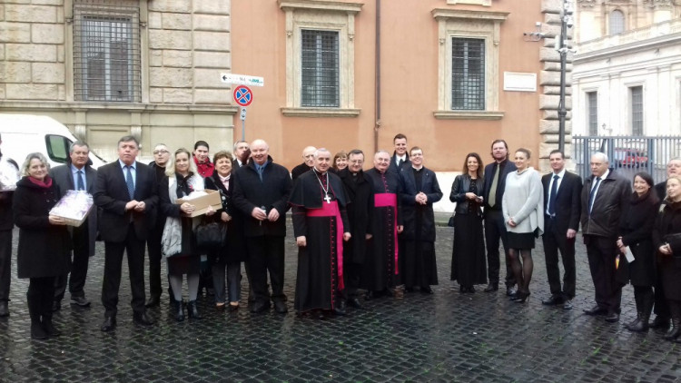 Jihočeši se osobně setkali s papežem Františkem