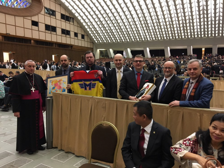 Jihočeši se osobně setkali s papežem Františkem