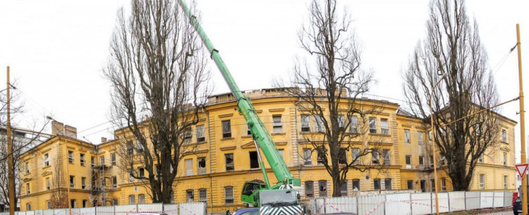 Demolice kasáren v Jihlavě, 4. ledna 2018