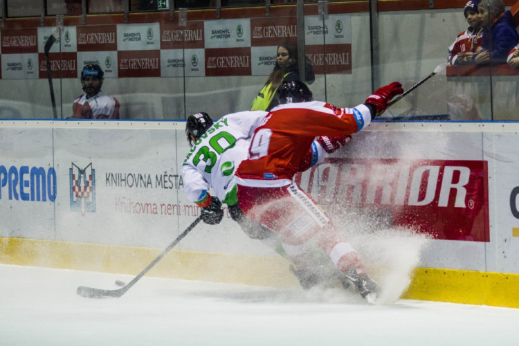 FOTOGALERIE: Mora porazila bruslaře z Boleslavi 4:2, gól do prázdné si dal Zbyněk Irgl