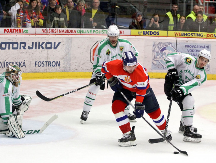 Petr Vampola byl velkou hrozbou pro hostující obranu