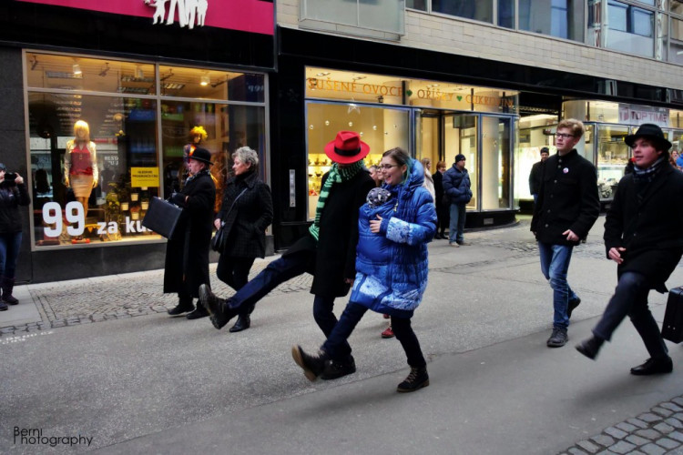 Švihlá chůze Brnem optikou Berni Photography
