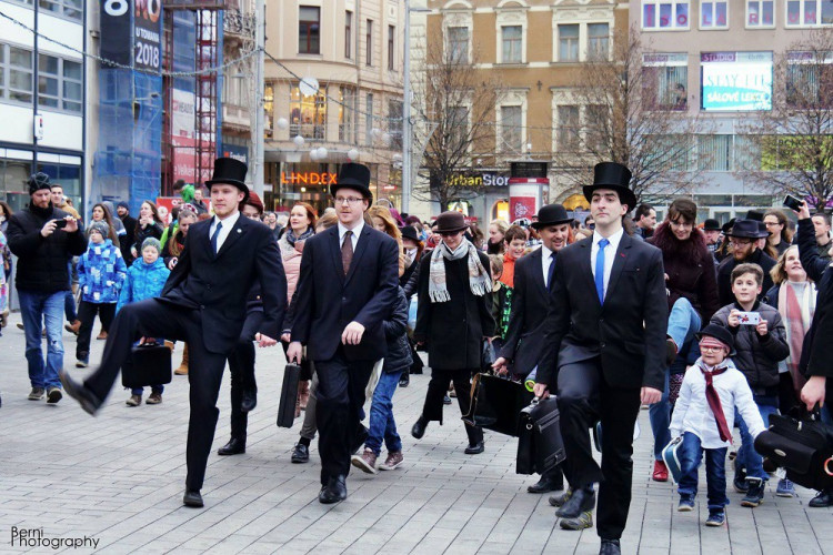 Švihlá chůze Brnem optikou Berni Photography