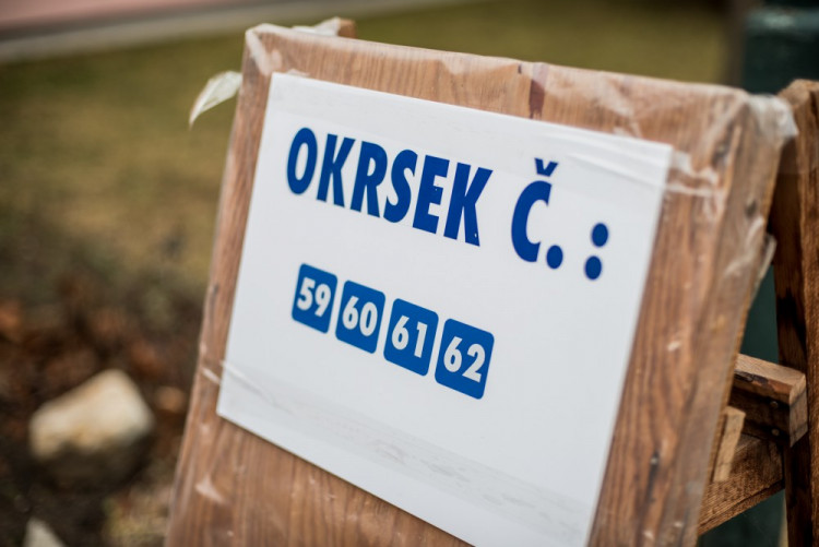 Volba prezidenta České republiky 2018 v Českých Budějovicích.