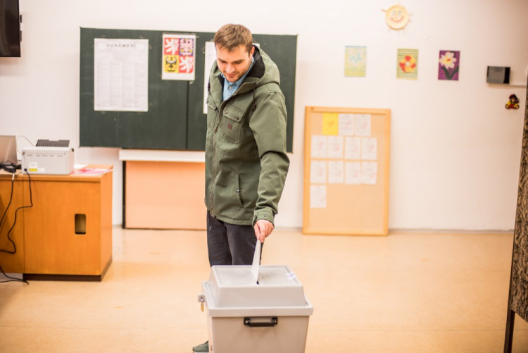 Volba prezidenta České republiky 2018 v Českých Budějovicích.