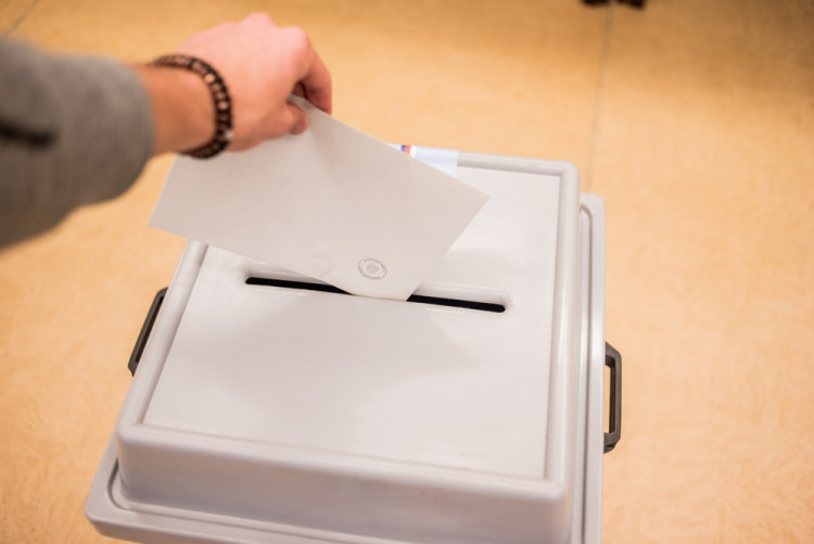 Volba prezidenta České republiky 2018 v Českých Budějovicích.