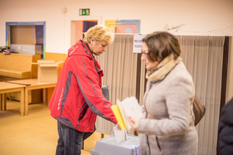 Volba prezidenta České republiky 2018 v Českých Budějovicích.