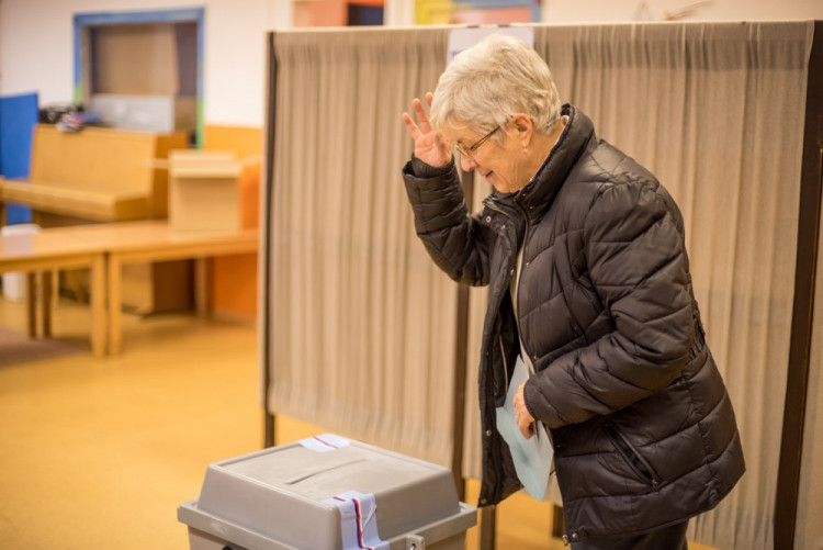 Volba prezidenta České republiky 2018 v Českých Budějovicích.