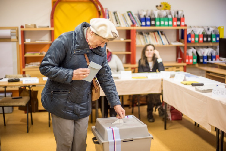 Volba prezidenta České republiky 2018 v Českých Budějovicích.