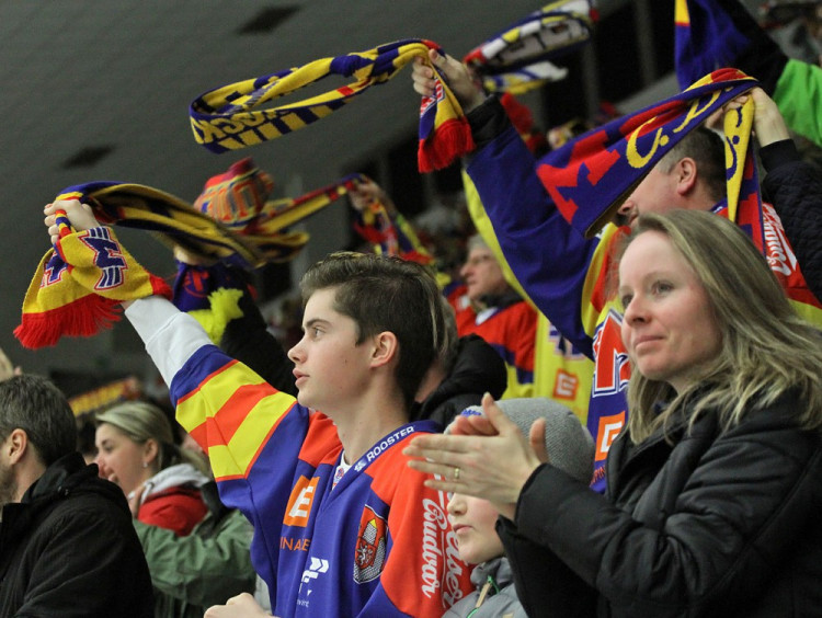 Radost domácích fanoušků