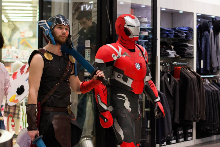 V Šantovce se to hemžilo fanstastickými postavami, už potřetí se tam sešli cosplayeři