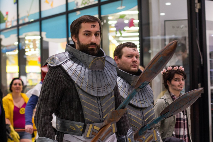 V Šantovce se to hemžilo fanstastickými postavami, už potřetí se tam sešli cosplayeři