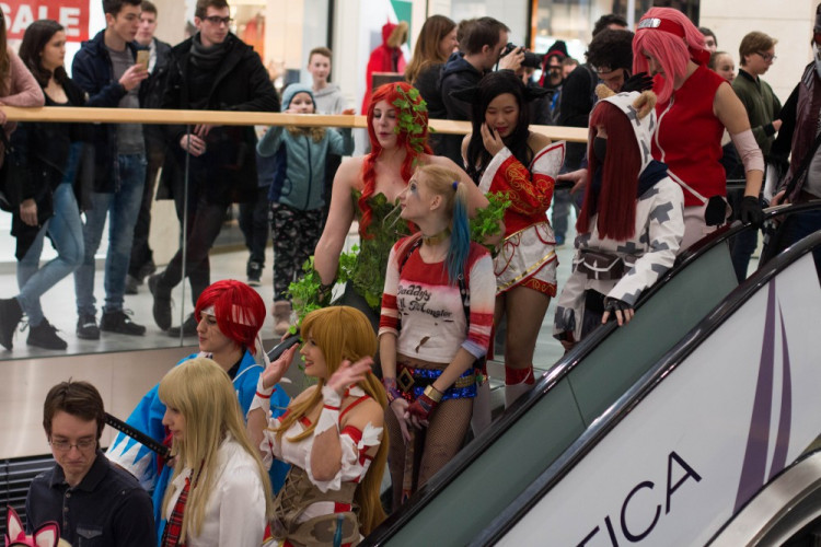 V Šantovce se to hemžilo fanstastickými postavami, už potřetí se tam sešli cosplayeři