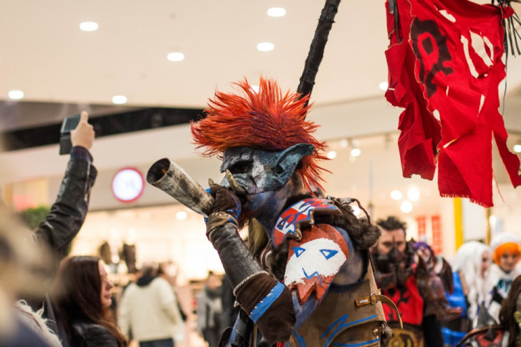V Šantovce se to hemžilo fanstastickými postavami, už potřetí se tam sešli cosplayeři