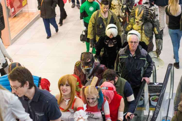 V Šantovce se to hemžilo fanstastickými postavami, už potřetí se tam sešli cosplayeři