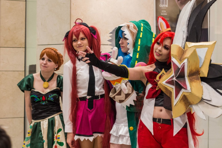 V Šantovce se to hemžilo fanstastickými postavami, už potřetí se tam sešli cosplayeři