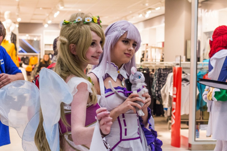 V Šantovce se to hemžilo fanstastickými postavami, už potřetí se tam sešli cosplayeři