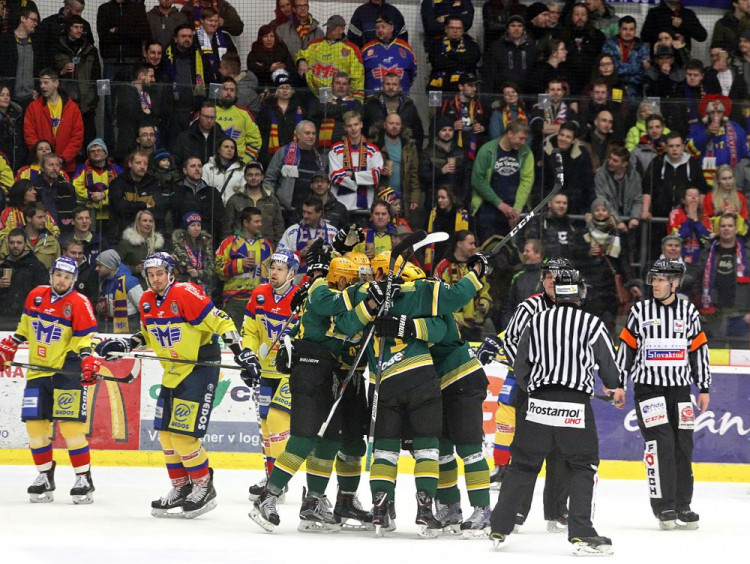 Hosté šli do vedení v 13. minutě zásluhou přesné trefy Ondřeje Slováčka