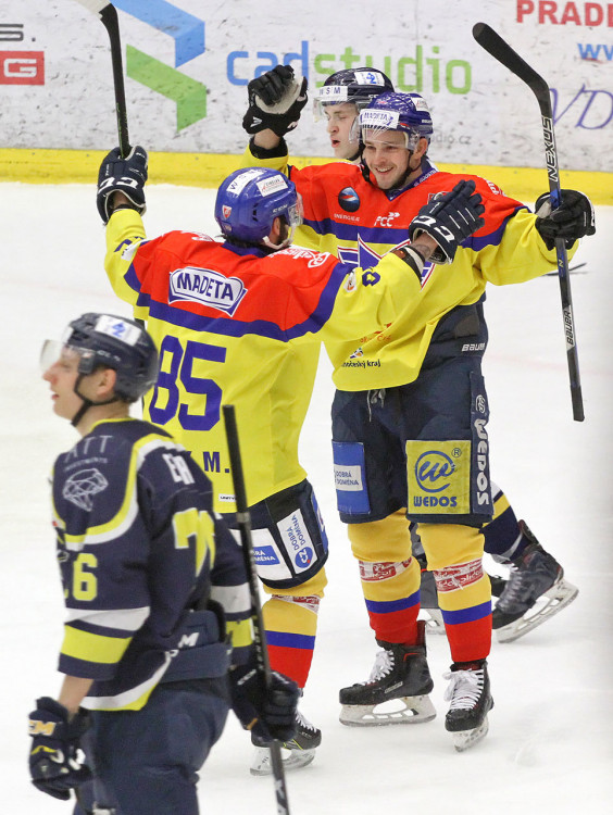 Dva góly vstřelil do ústecké sítě Michal Bárta