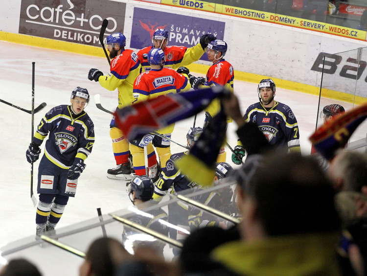 Tento obrázek byl během středečního večera velmi častý