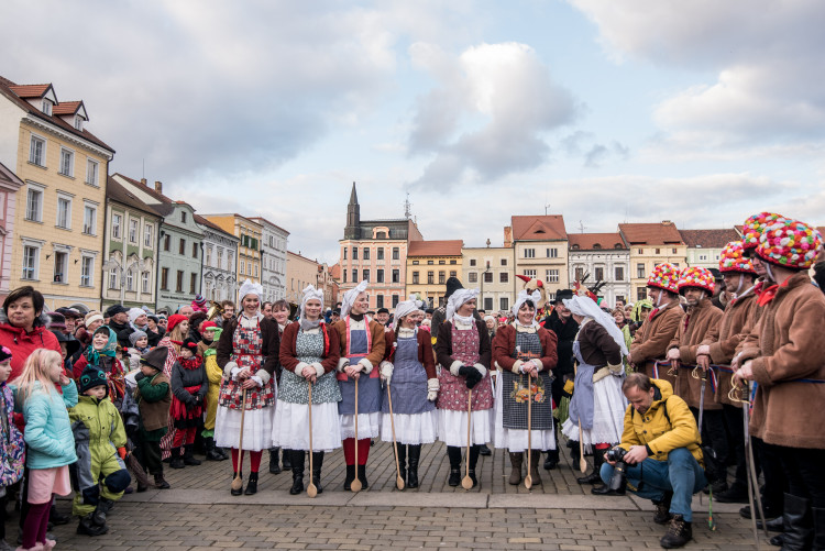 28. masopustní průvod a koleda 2018