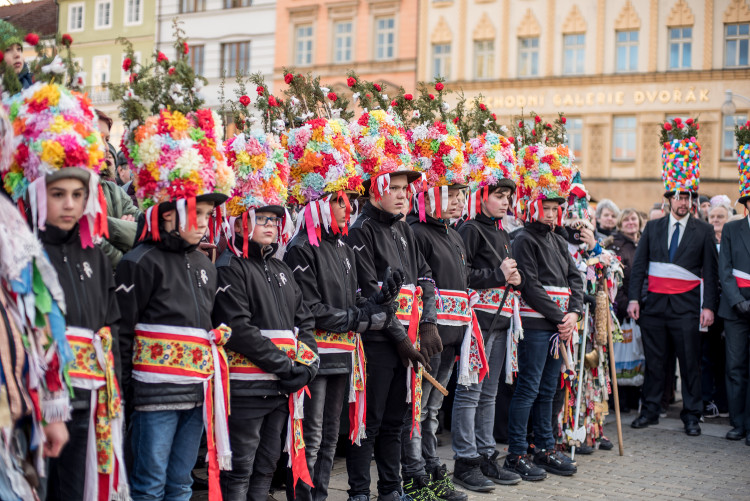 28. masopustní průvod a koleda 2018