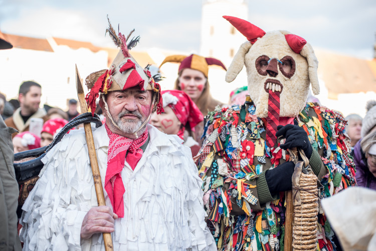 28. masopustní průvod a koleda 2018