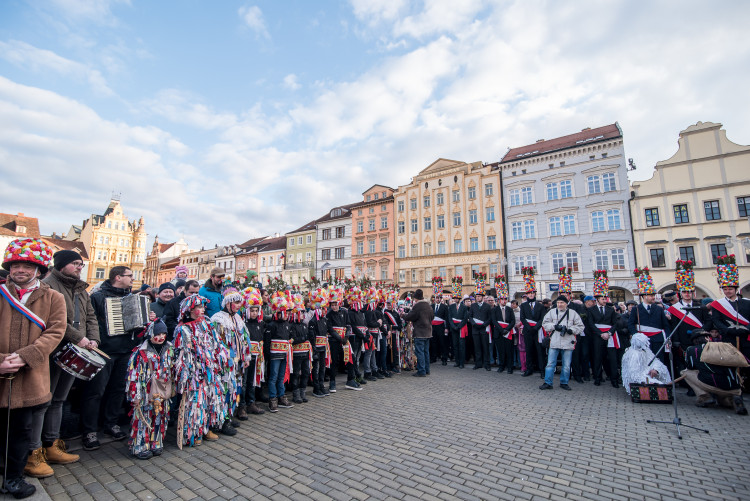 28. masopustní průvod a koleda 2018