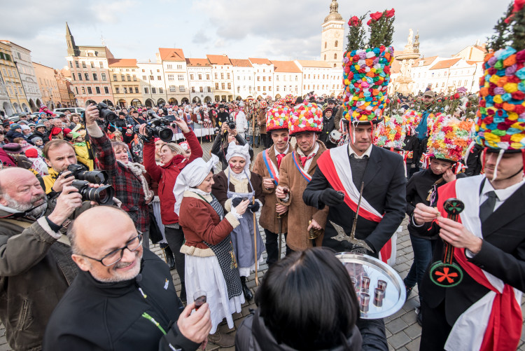 28. masopustní průvod a koleda 2018