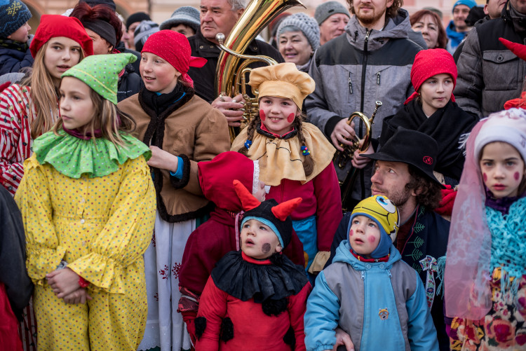 28. masopustní průvod a koleda 2018