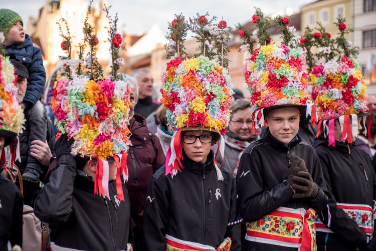 28. masopustní průvod a koleda 2018