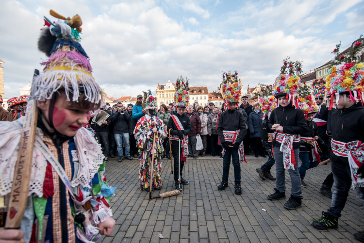 28. masopustní průvod a koleda 2018