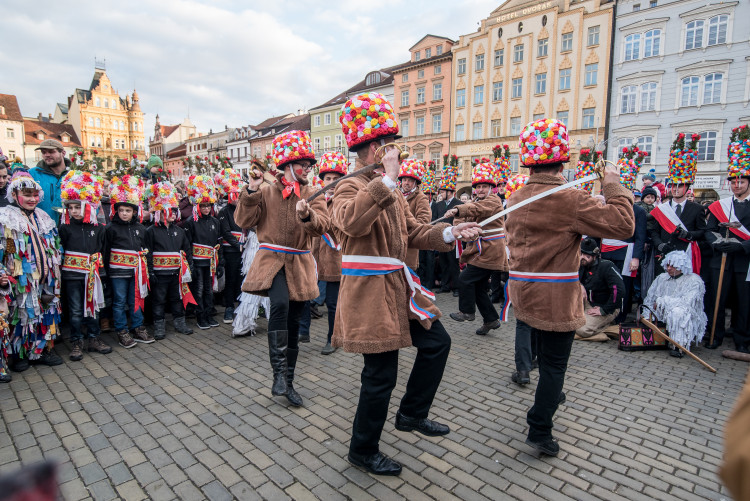 28. masopustní průvod a koleda 2018