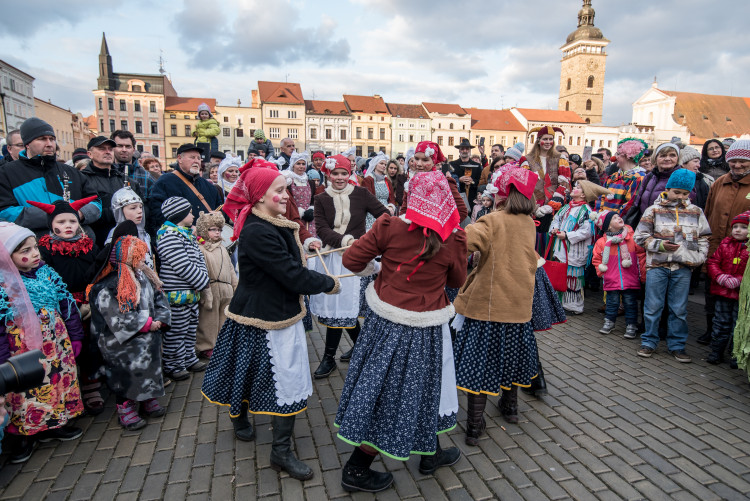 28. masopustní průvod a koleda 2018