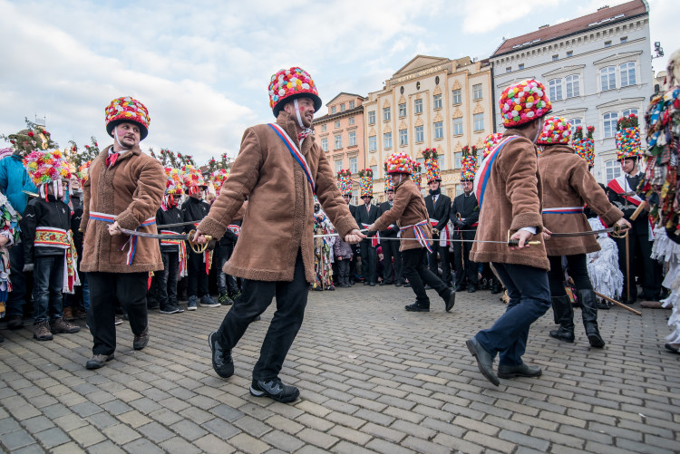 28. masopustní průvod a koleda 2018