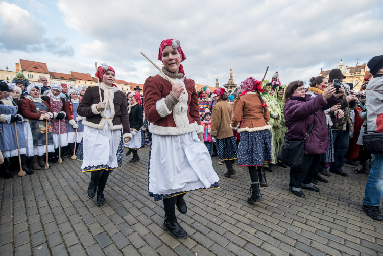 28. masopustní průvod a koleda 2018