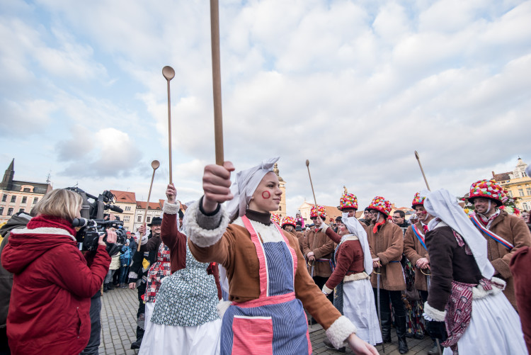 28. masopustní průvod a koleda 2018