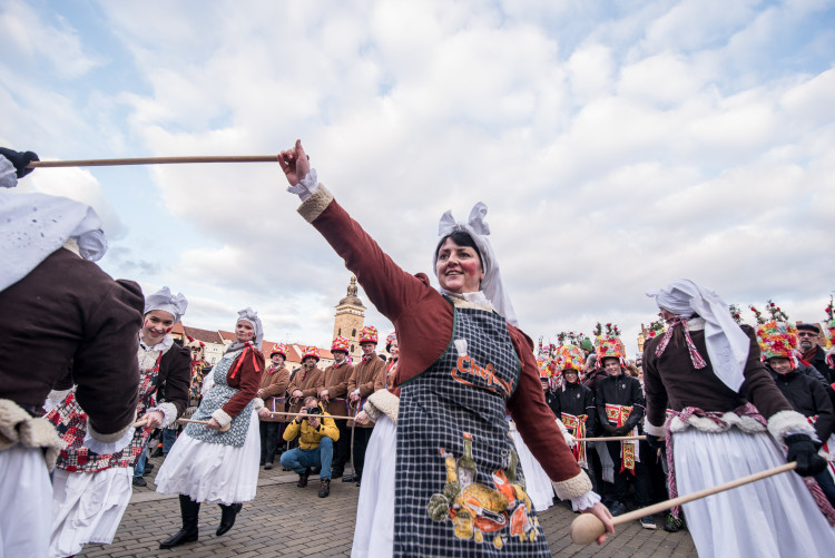28. masopustní průvod a koleda 2018