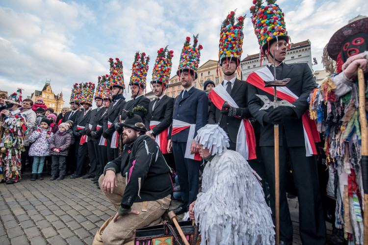 28. masopustní průvod a koleda 2018