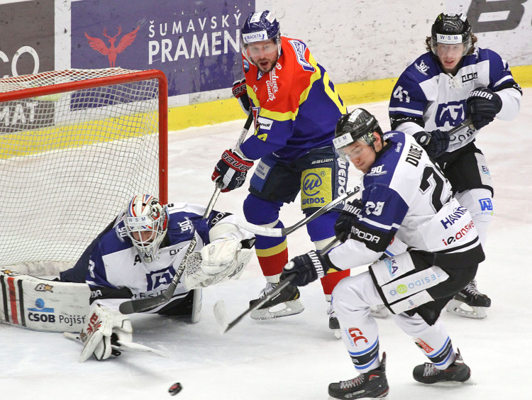 Jedna z velkých šancí Petra Vampoly