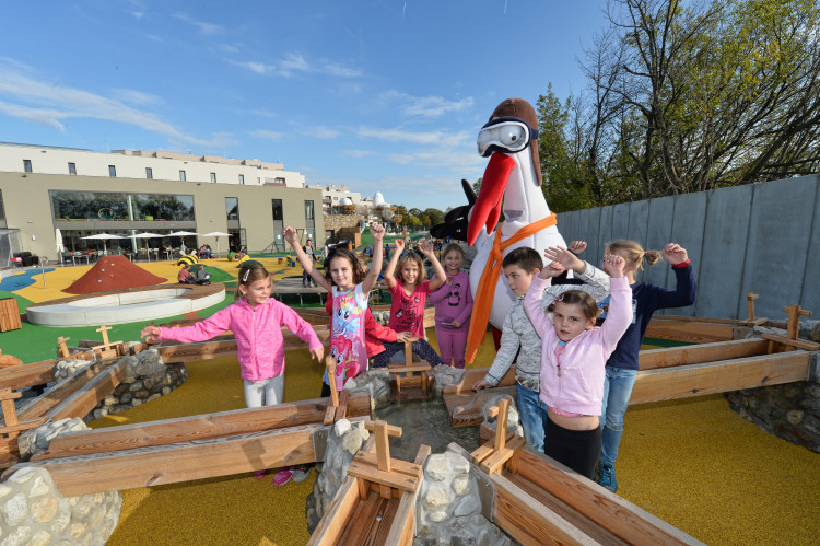 Desítky atrakcí nového venkovního areálu BRuNO family parku