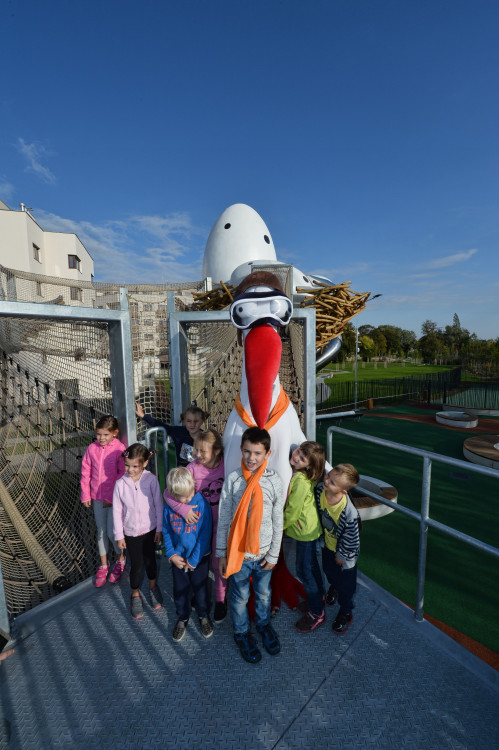 Desítky atrakcí nového venkovního areálu BRuNO family parku