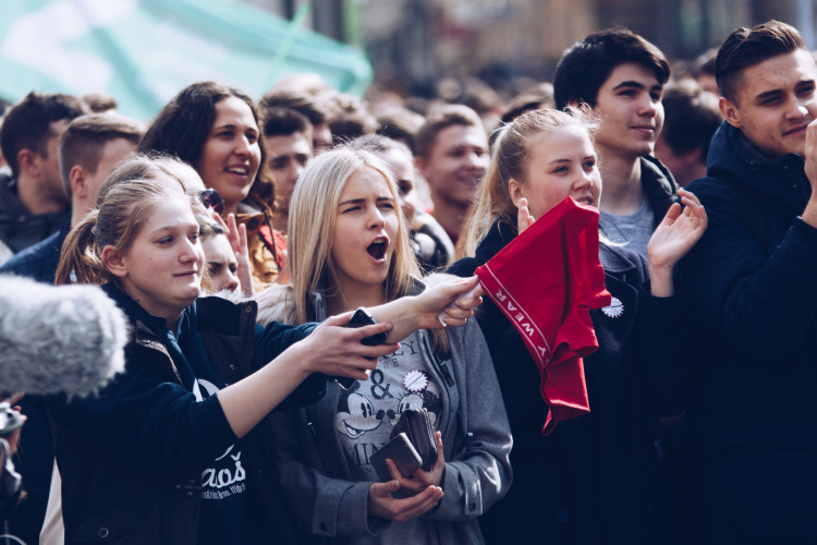 Studentská stávka #VyjdiVen v Brně optikou Vojtěcha Káby