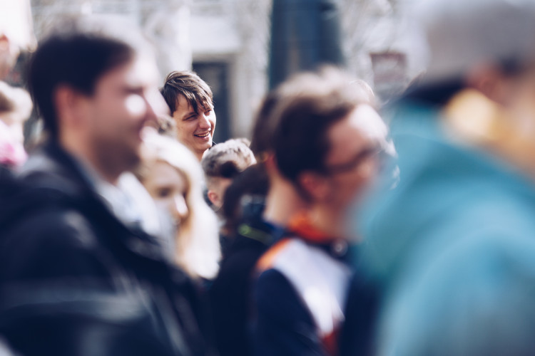 Studentská stávka #VyjdiVen v Brně optikou Vojtěcha Káby