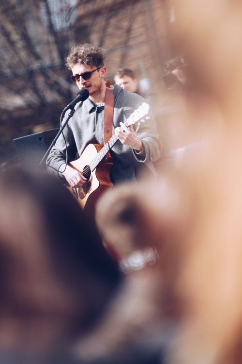 Studentská stávka #VyjdiVen v Brně optikou Vojtěcha Káby