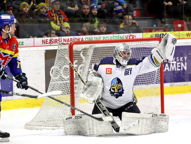 Lukáš Cikánek a jeho zákrok lapačkou