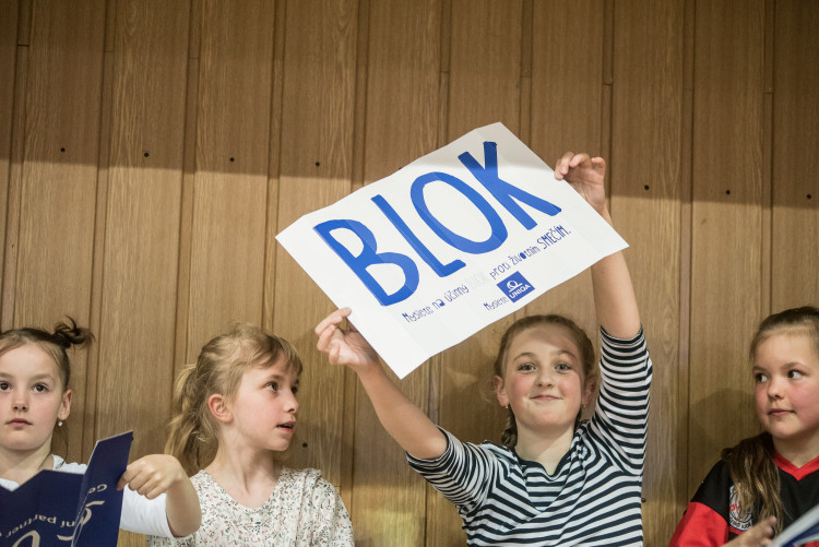 Třetí semifinále volejbalové extraligy mužů Jihostroj - Karlovarsko