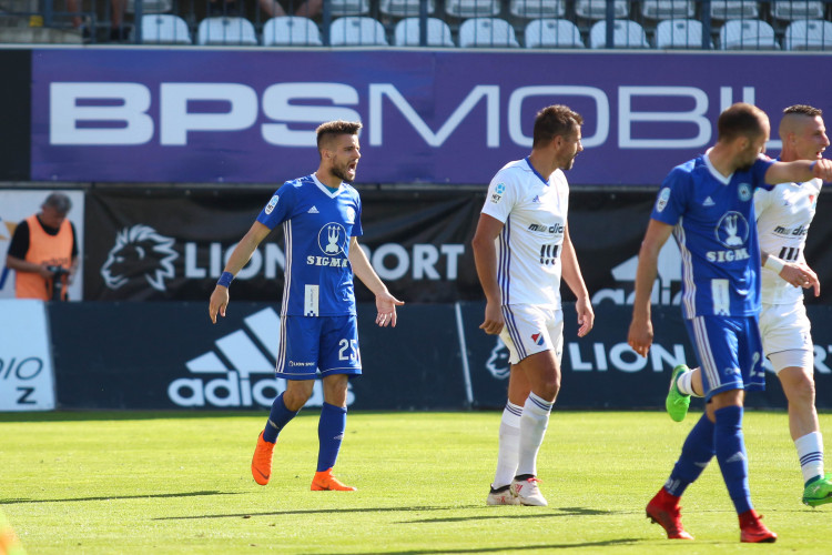 Baníkovci obsadili Andrův stadion, Sigma jim ale vítězství nedopřála
