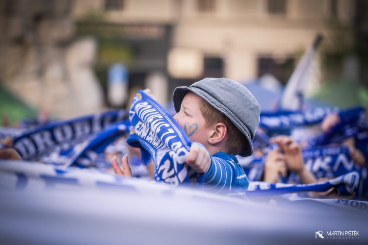 Zelňák při vítězném zápase v Třinci a zisku titulu, autor: Martin Pištěk