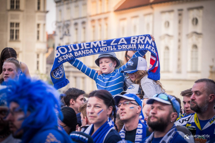 Zelňák při vítězném zápase v Třinci a zisku titulu, autor: Martin Pištěk